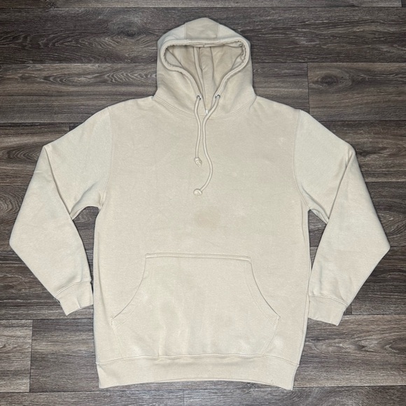 Tan Sweatshirt with 'Love Never Fails' Design Size Medium - Picture 3 of 10